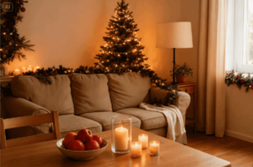 クリスマスルーム模様替え 結果